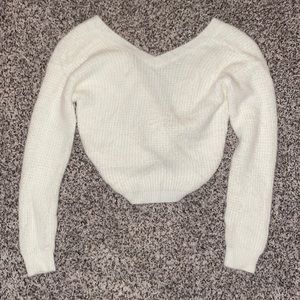 Neely (from South Moon Under) Open-Back Sweater